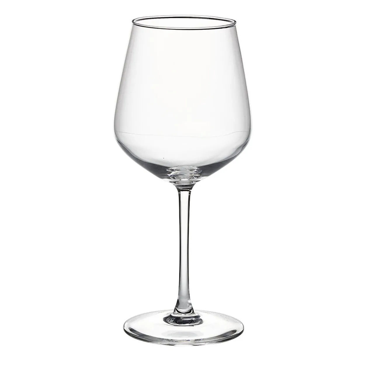 Verre à pied 47 cl x4 avec gobelet en verre 40 cl x4