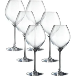 Verre à pied 47cl Cristal d'Arques x6