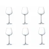 Verre à vin rouge pied cristallin Wine Emotion 35 cl x6