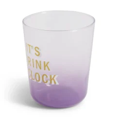 Verre coloré avec message 315ml