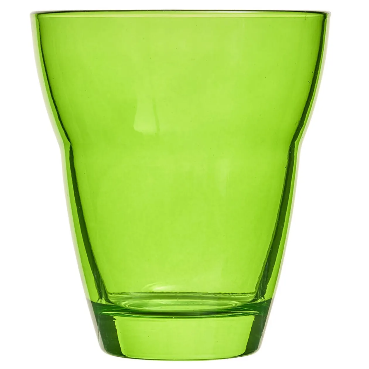 Verre gobelet jazz empilable uni coloré x 6