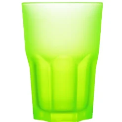 Verre Luminarc vert fluo