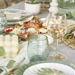 Verre plastique transparent Ø9xH11cm x4