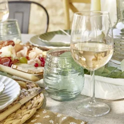 Verre plastique transparent Ø9xH11cm x4