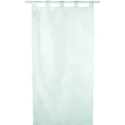 Vitrage à pattes blanc effet pailleté x2