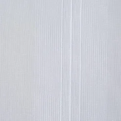 Vitrage droit passe tringle uni blanc 60x90 cm x2