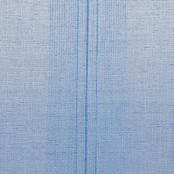 Vitrage droit passe tringle uni bleu x 2