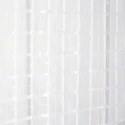 Vitrage imprimé traits horizontaux x2