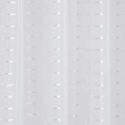 Voilage à motif rayures effet perle 140x240 cm