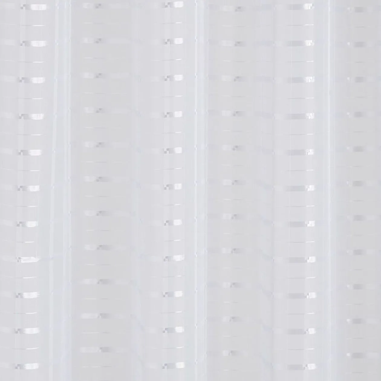 Voilage à motif rayures effet perle 140x240 cm