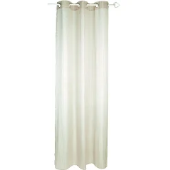 Voilage à oeillets à rayures