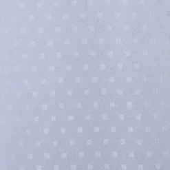 Voilage à oeillets blanc effet broderie