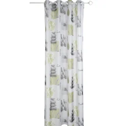 Voilage à oeillets en microfibre design Zen