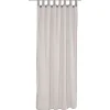 Voilage à oeillets gris clair 140x240cm