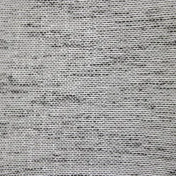 Voilage à oeillets rond type industriel effet lin gris noir blanc 140x240cm