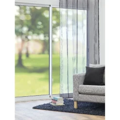 Voilage à oeillets Salina gris anthracite