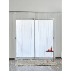 Voilage à pattes blanc