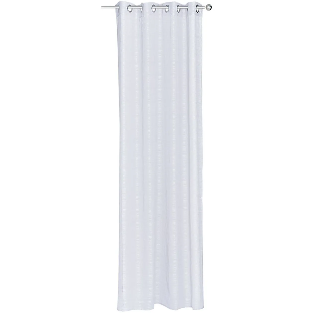 Voilage à rayures effet brillant