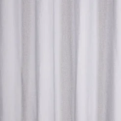 Voilage brodé polyester blanc 140x260cm