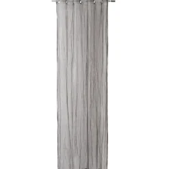 Voilage effet lin à oeillets