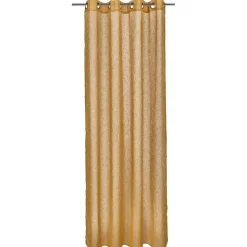 Voilage effet lin avec oeillets