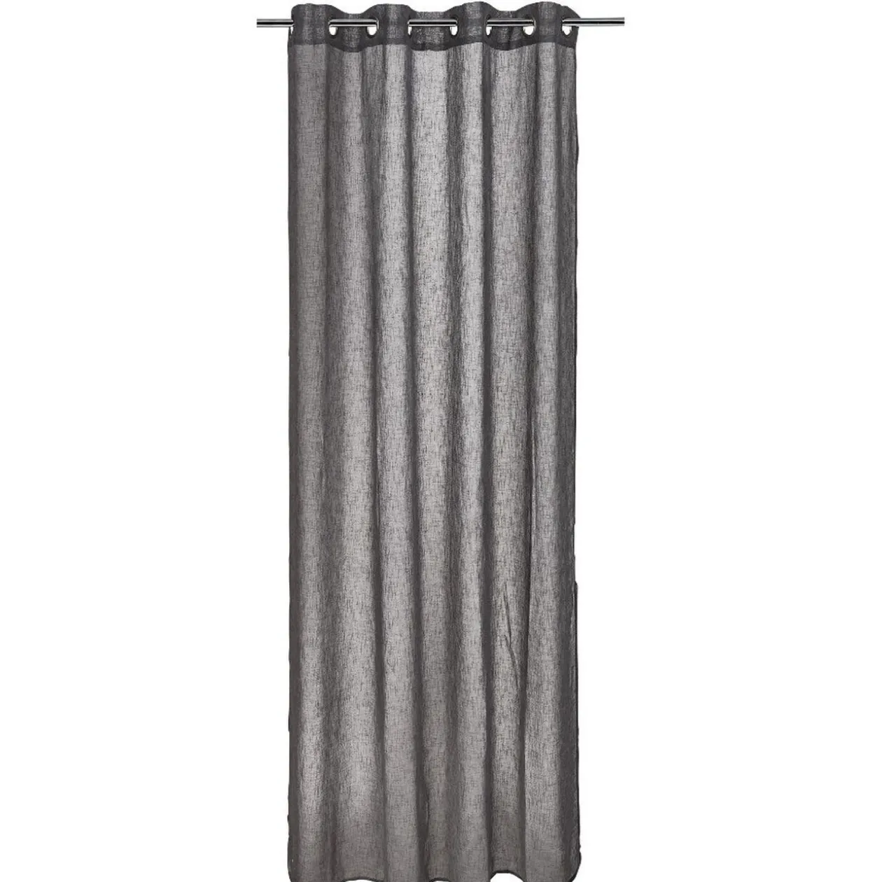 Voilage effet lin avec oeillets