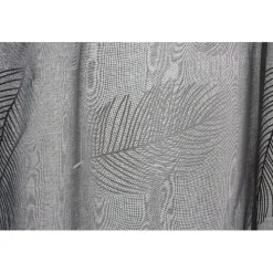 Voilage impression plume à oeillets