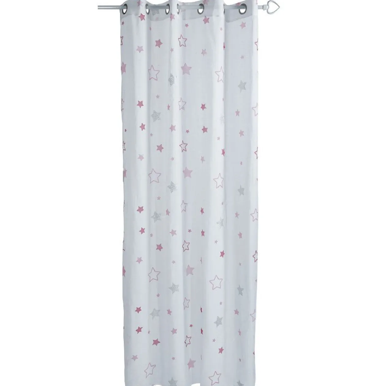 Voilage motifs étoile