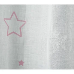 Voilage motifs étoile