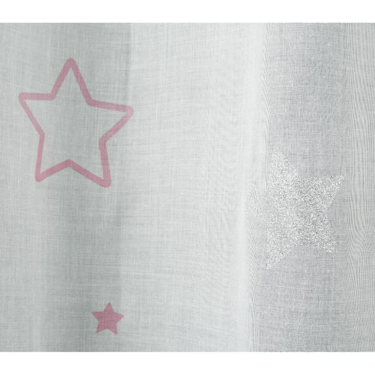 Voilage motifs étoile