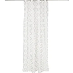 Voilage polyester 140x240cm jacquard beige