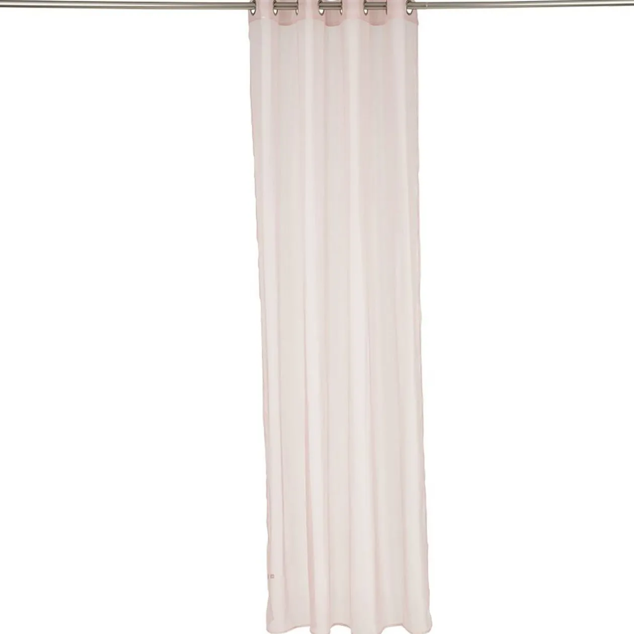 Voilage polyester 140x240cm rose