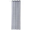 Voilage rayure horizontale effet brillant 140x240 cm