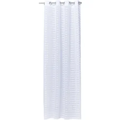Voilage rayure horizontale effet brillant 140x240 cm