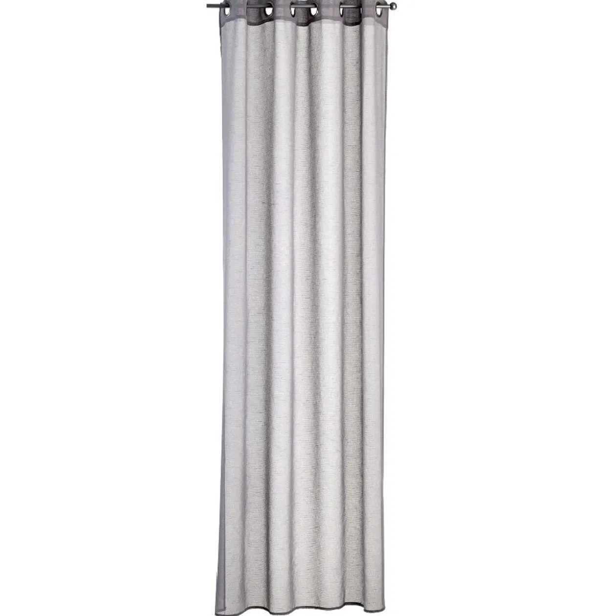 Voilage uni à oeillets