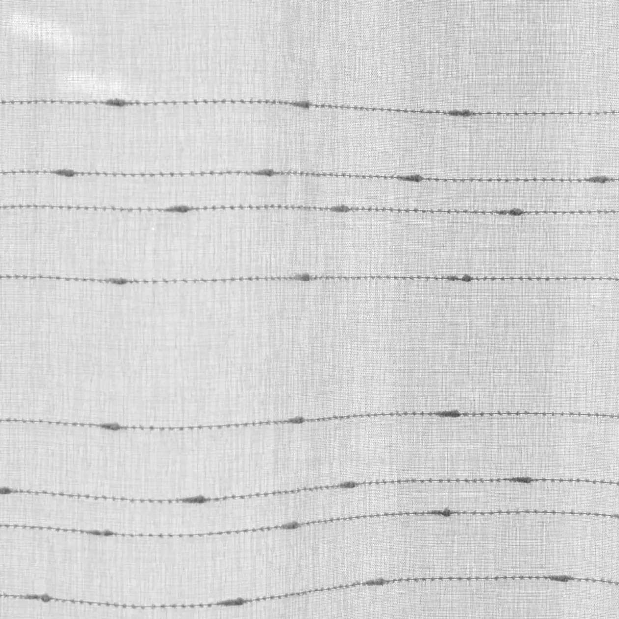 Voilage 140x240cm ligne surpiqûre polyester blanc