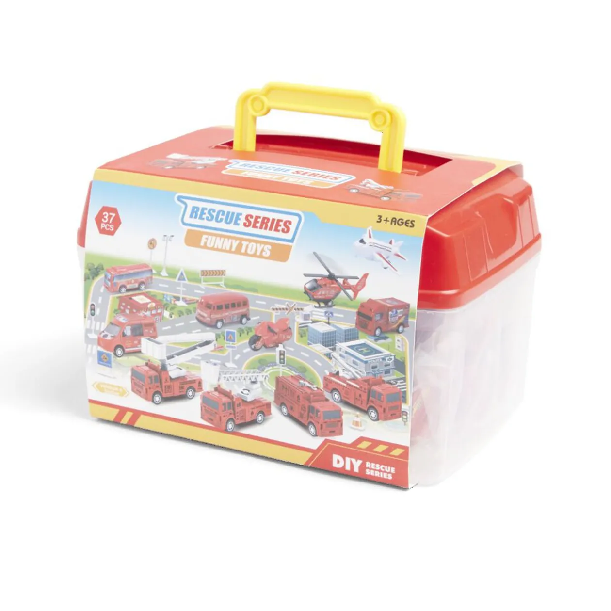 Voiture avec tapis dans valisette - 3 modèles