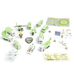 Voiture avec tapis dans valisette - 3 modèles