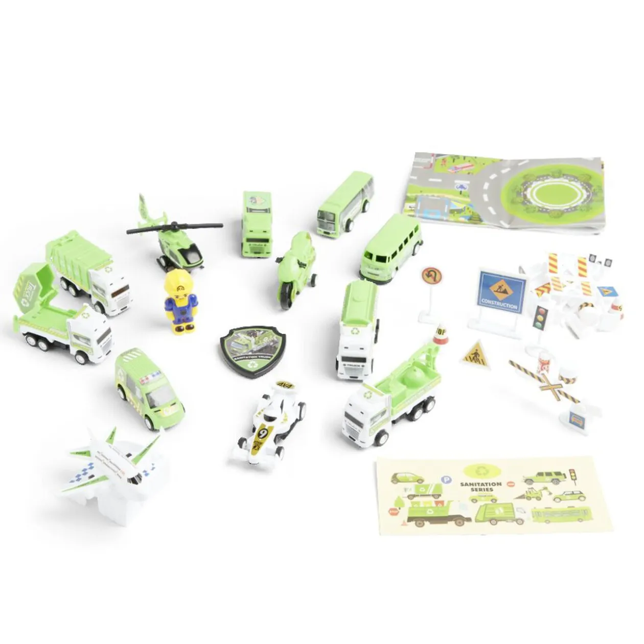 Voiture avec tapis dans valisette - 3 modèles