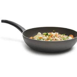 Wok antiadhésif 28 cm noir