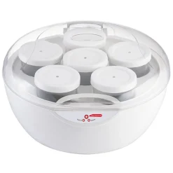 Yaourtière Homday blanche 6 pièces